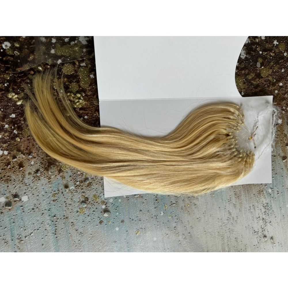 Micro loop hair extensions 14 inch